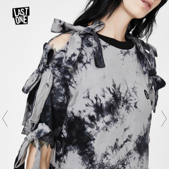 NWT Lazy Oaf Happy Galaxy Tie Dye Dress size S - Picture 4 of 5